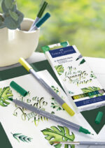 FABER-CASTELL aquarelmarker GOLDFABER, 0,6 mm, 6 stuks in etui Jungle