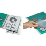 GBC lamineerhoes, DIN A4, ordnerponsing, 150 mic, 100 st.