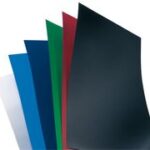 GBC schutbladen / dekbladen PolyOpaque, A4, 0,30 mm, royalblauw