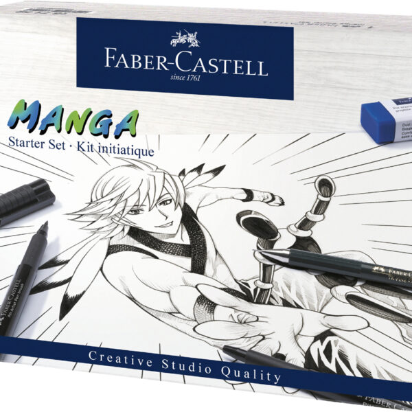 FABER-CASTELL inkt pen PITT artist pen Manga starter set