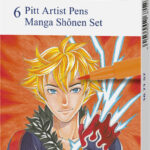 FABER-CASTELL tekenstift PITT artist pen, 6 stuks in etui