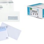 GPV envelop, 110x220 mm, wit, z. venster, 80 g/m2, zelfkl., 500 st.