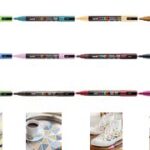 POSCA Pigmentmarker / Verfstiften / Acrylmarker PC-3M, rood