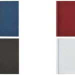 GBC thermobindmappen ThermaBind leerstructuur, A4, 3 mm, zwart