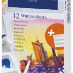 FABER-CASTELL aquarelverf in tube, 12 stuks in doosje