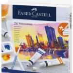 FABER-CASTELL aquarelverf in tube, 24 stuks in doosje