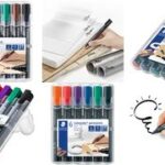 STAEDTLER Lumocolor Permanent-Marker 352, 4 stuks in etui