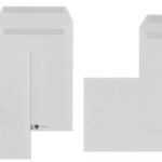 MAILmedia akte-envelop B4, 25 x 35,3 cm, zelfklevend, zonder venster, Recycling grijs, 250 st.