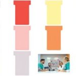 nobo T-kaarten, grootte 3 / 92 mm, 170 g/m2, groen