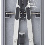 FABER-CASTELL snelverstelpasser, zilver / zwart