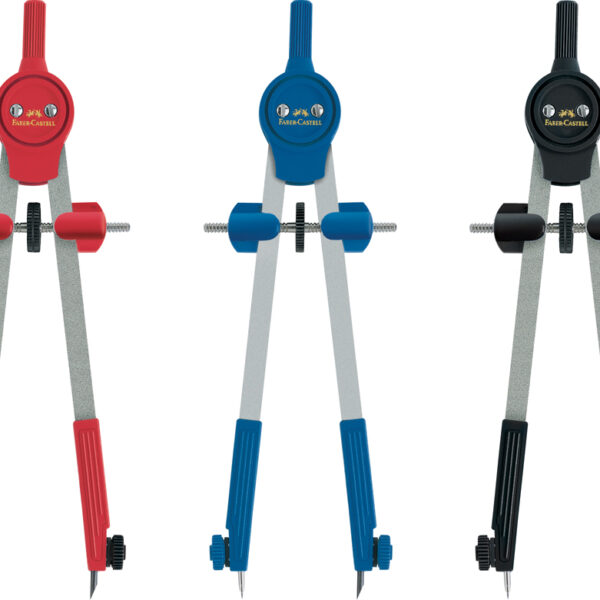 FABER-CASTELL reuze-passer, kleuren assorti