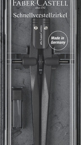 FABER-CASTELL snelverstelpasser STREAM, zwart