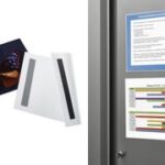 magnetoplan magnetofix magneetzak, A4 staand, transparant