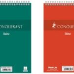 CONQUERANT SEPT Stenoblok, blanco, (B)148 x (H)210 mm