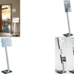 DURABLE vloerstandaard CRYSTAL SIGN, DIN A3