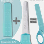 FABER-CASTELL schoolschaar GRIP, turquoise, op blisterkaart
