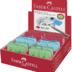 FABER-CASTELL kunststof vlakgum SLEEVE MINI, assorti