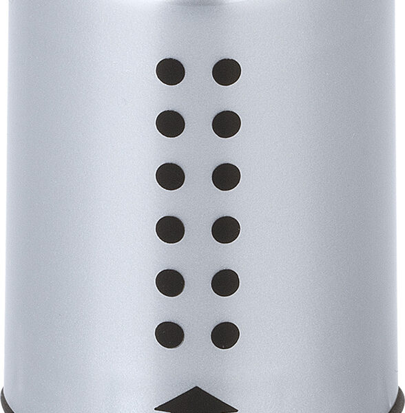 FABER-CASTELL enkele puntenslijper GRIP 2001 Mini, zilver