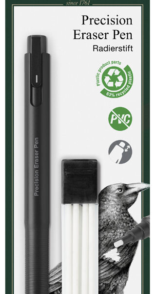 FABER-CASTELL radeerstift PRECISION ERASER PEN, blisterkaart
