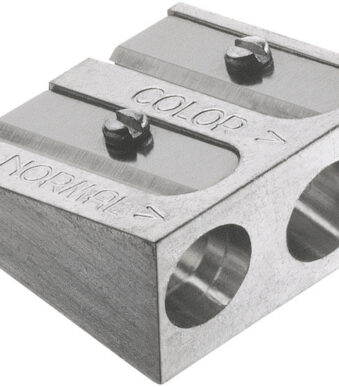 FABER-CASTELL metalen dubbele puntenslijper