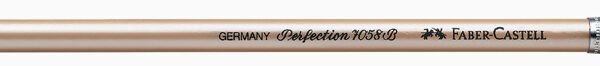 FABER-CASTELL radeerstift PERFECTION 7058 B, met borsteltje
