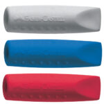 FABER-CASTELL vlakgum GRIP ERASER CAP, assorti