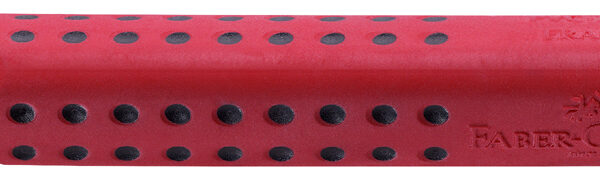 FABER-CASTELL kunststof vlakgum GRIP 2001, rood/blauw