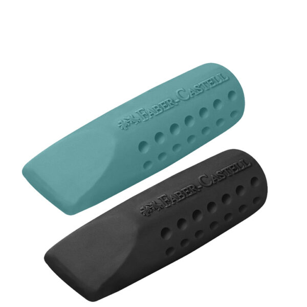 FABER-CASTELL vlakgum GRIP ERASER CAP, in display
