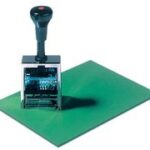 Läufer Stempelonderlegger 170x230mm groen