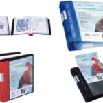 WEDO ERGOGRIP presentatie-ordner, 56 mm, zwart/blauw