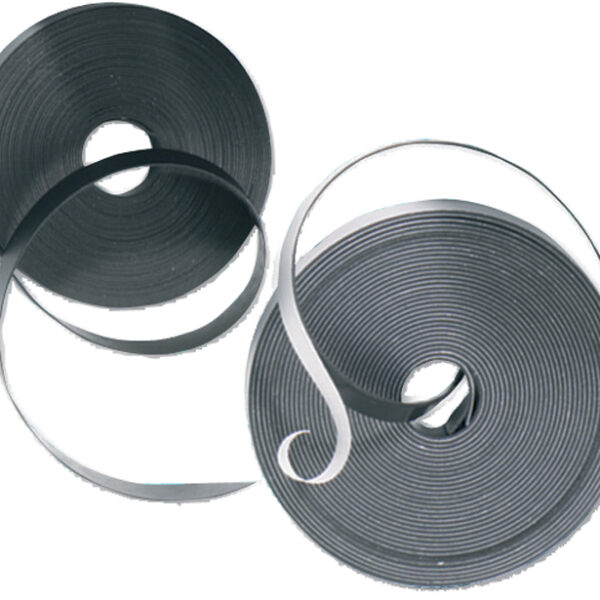 nobo magneetband, zelfklevend, 10 mm x 10 m, zwart