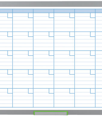 nobo maandplanner Performance Plus, (B)1.035 x (H)600 mm