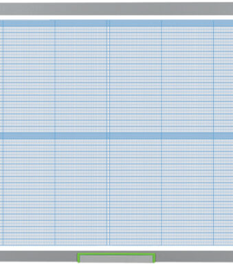 nobo halfjaarplanner Performance Plus, (B)1.035 x (H)600 mm