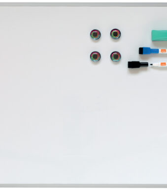 nobo whiteboard met aluminium rand, (B)585 x (H)430 mm