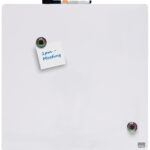 nobo whiteboard, vierkant, (B)360 x (H)360 mm, wit