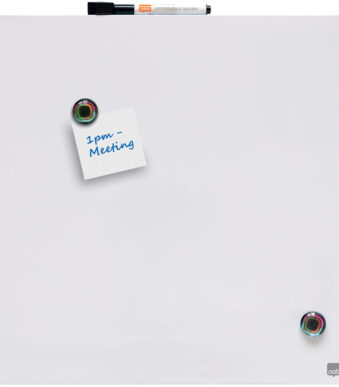 nobo whiteboard, vierkant, (B)360 x (H)360 mm, wit