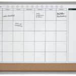 nobo combibord met kalenderraster, (B)585 x (H)430 mm