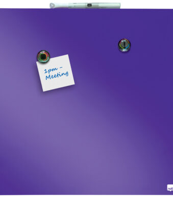 nobo whiteboard, vierkant, (B)360 x (H)360 mm, violet