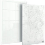 nobo desktop-glasbord, (B)152 x (D)230 mm, set van 2