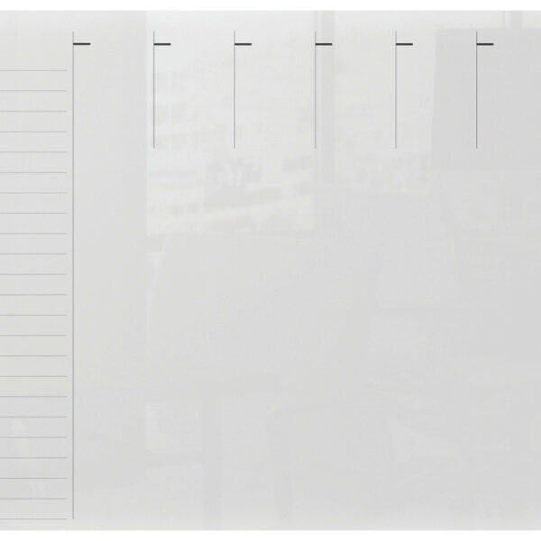 nobo acryl-weekplanner, DIN A4, randloos, glashelder