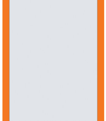 nobo zelfklevend magnetisch kader, DIN A4, oranje