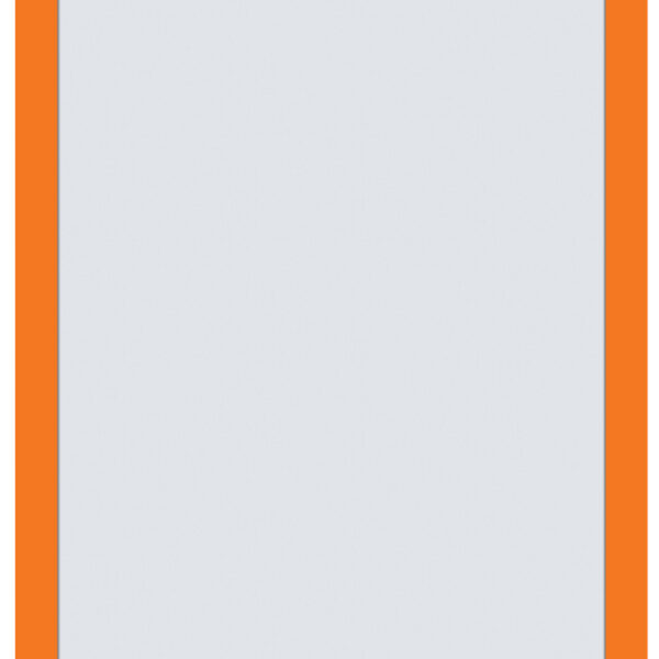 nobo zelfklevend magnetisch kader, DIN A4, oranje