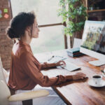 nobo mini-whiteboardset met houten frame, DIN A4, wit