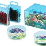 WEDO paperclips, kunststof ommanteld, 50 mm, rond, 30 st.