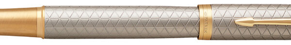PARKER rollerbalpen IM PREMIUM Warm Silver G.C.