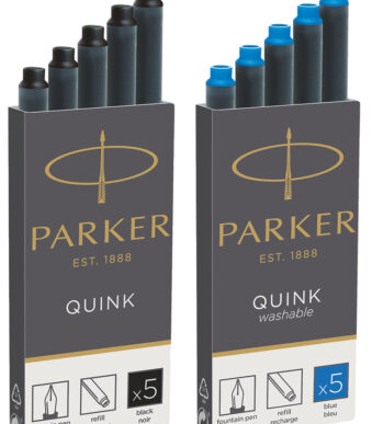 PARKER hoogvolume-inktpatronen QUINK, zwart