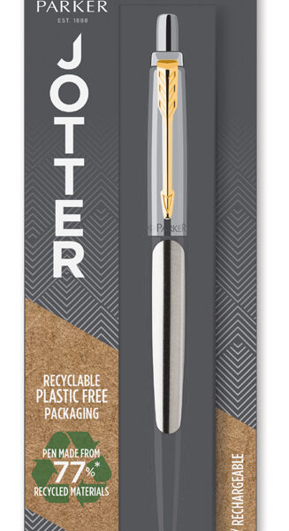 PARKER drukbalpen JOTTER roestvrij staal G.C.