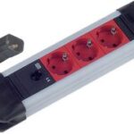 BACHMANN stekkerdozenlijst CONNECTUS, 6-voudig, kinderbeveiliging