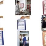 DURABLE displaysysteem VARIO wall 5, donkerblauw, complete set