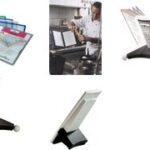 DURABLE tafelstandaardmodule SHERPA voor 10 informatiepanelen A4